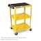 Luxor Steel, 300 lbs / 100lbs per shelf Load Capacity, 24-42 in L, 24 in W, 24 - 42 in H UCMT1-YW - alternate 2